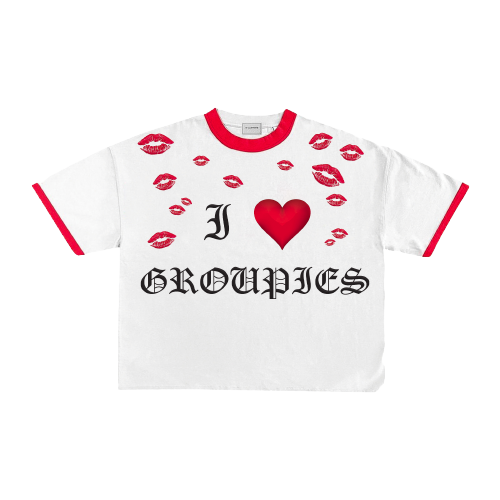 I ❤️ GROUPIES TEE